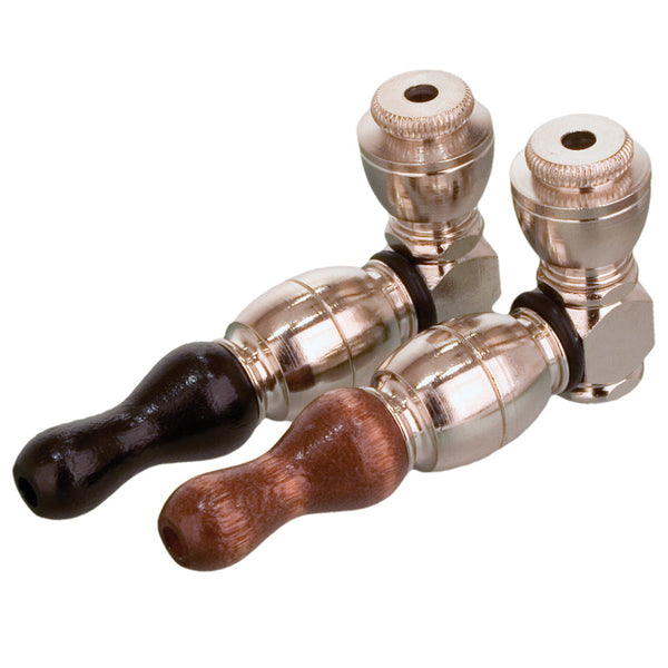 Nickel & Wood Metal Pipe (MP91)