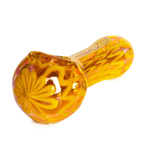 Red Eye Glass® 4" Electric Inside-Out Spoon Hand Pipe (3265)