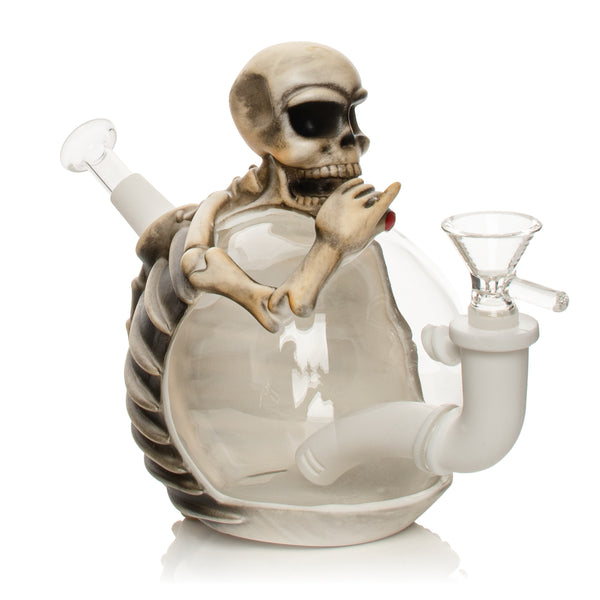 LIT® Silicone 6" Skeleton Bubbler