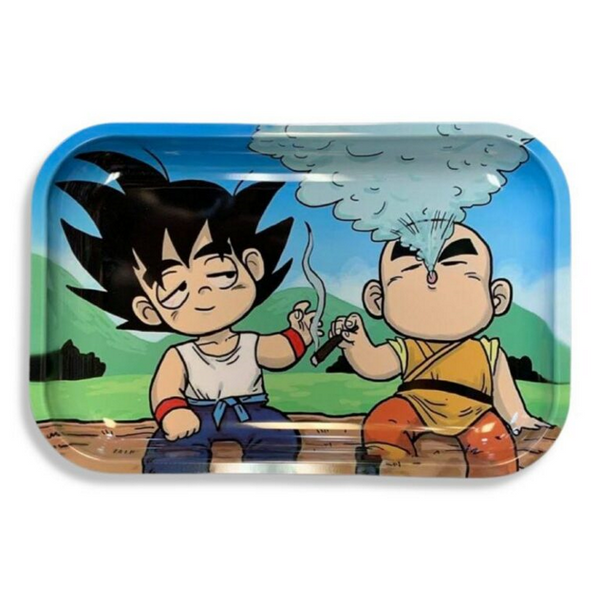 GOKU & KRILIN MEDIUM METAL TRAY (AST003-M)