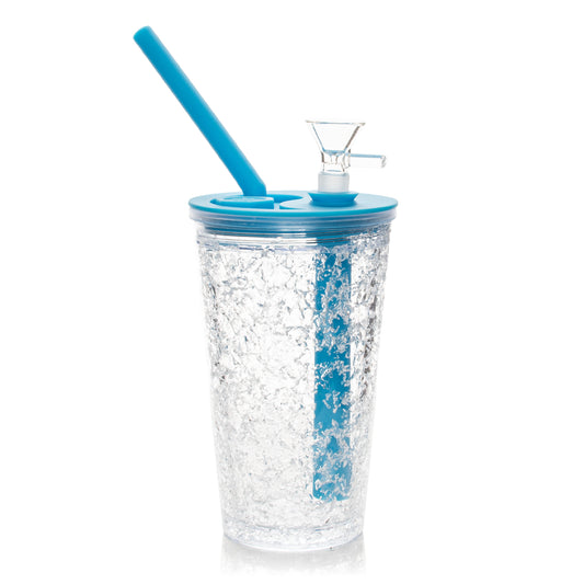 LIT® Silicone  6.25" Freezer Cup Water Pipe (TS233)