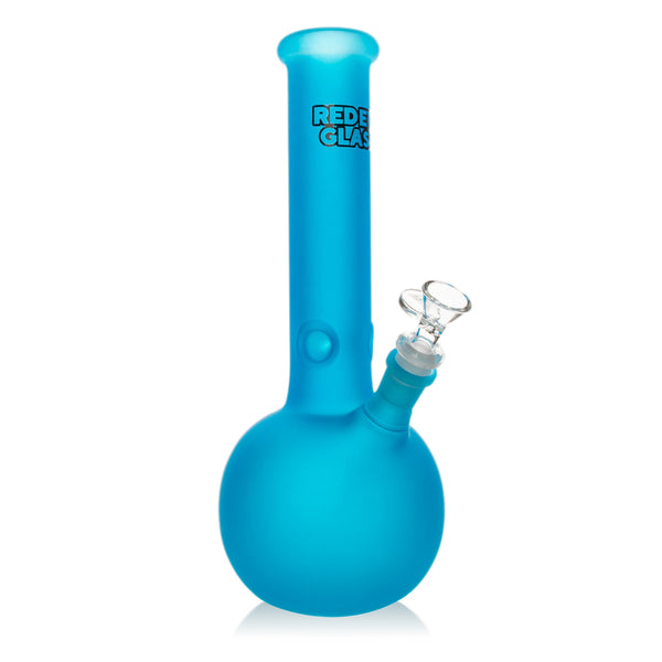 Red Eye Glass® 12" Frosted Bubble Base Water Pipe (REG188B)