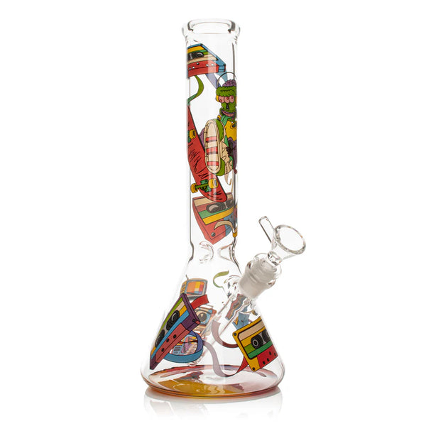 Red Eye Glass® 12" 90s Nostalgia Water Pipe (REG193)