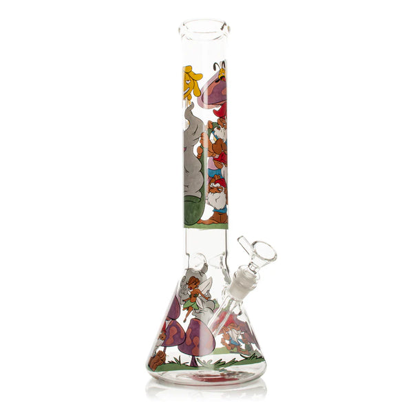 Red Eye Glass® 15" Knotty Gnomes Water Pipe (REG208)
