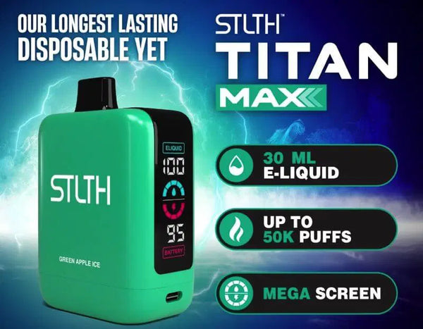 STLTH Titan Max – Disposable (50,000 Puffs)