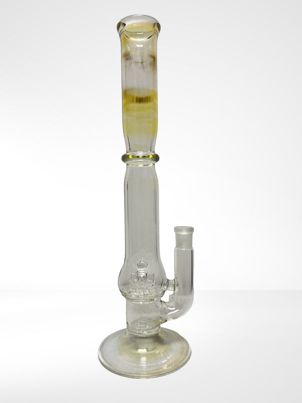 Titz glass 16" straight tube with crown percolator