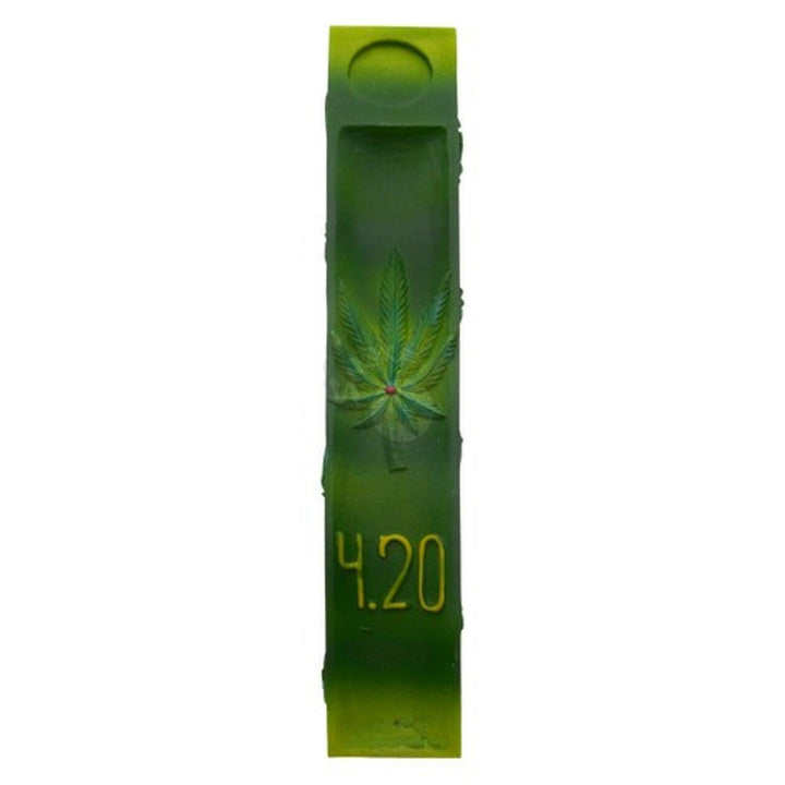 10" Incense Burner - 420 w/ Leaf - SmokeTime