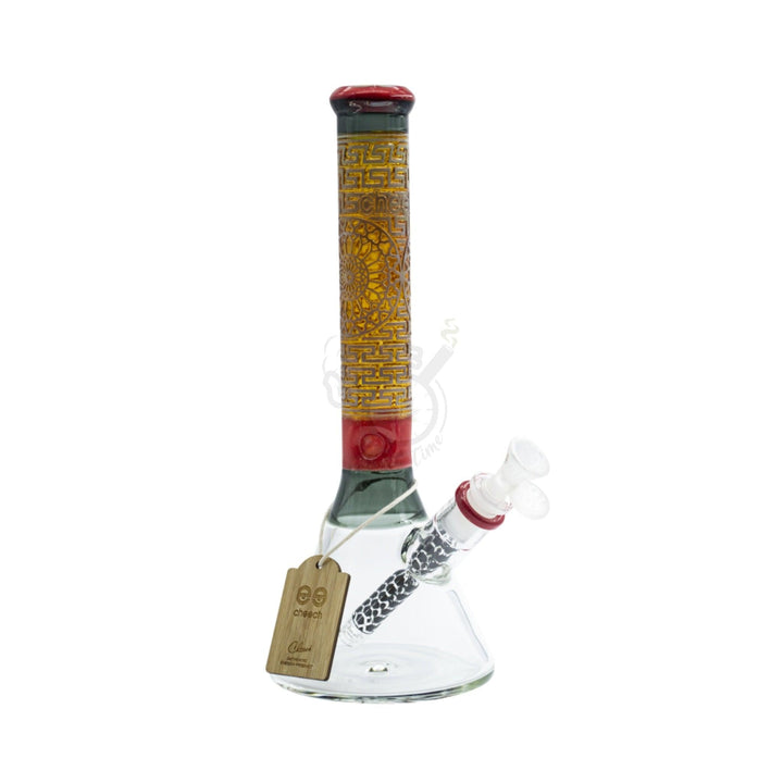 12" Etched Beaker (CHE-116) - SmokeTime