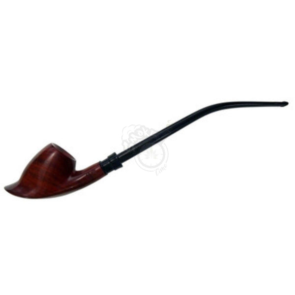 12.5" Volcano/Churchwarden Bent and Straight Mouthpiece Shire Pipe (PP123) - SmokeTime