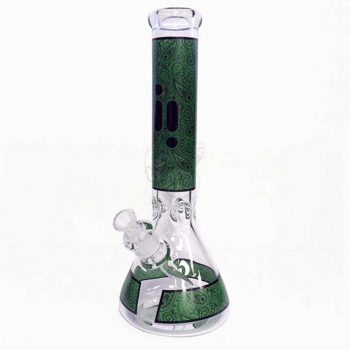 14" Paisley Beaker - SmokeTime