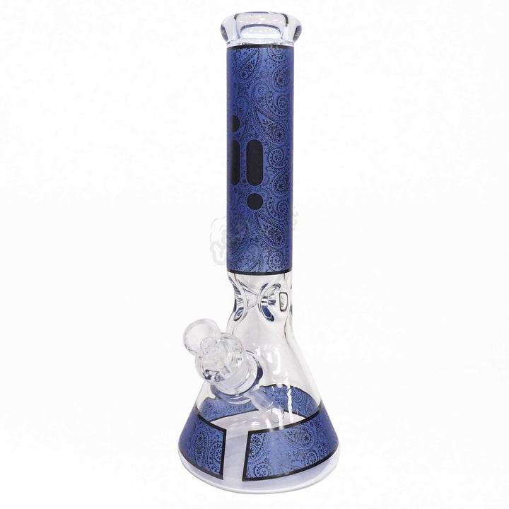 14" Paisley Beaker - SmokeTime