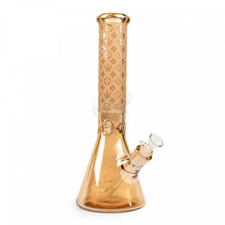 14" Patterned Beaker Tube - SmokeTime