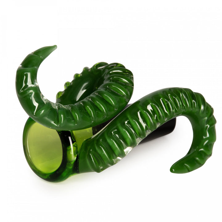 14mm Red Eye Glass Dual Tentacle Pull-Out (176) - SmokeTime