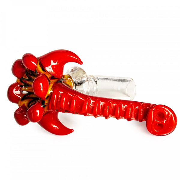 14mm Red Eye Glass Elephant Trunk Cone Pull-Out (178) - SmokeTime