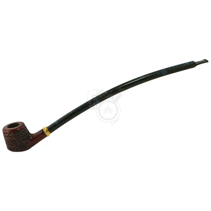 15" Engraved Pokey Style Rosewood Shire Pipe (PP446) - SmokeTime