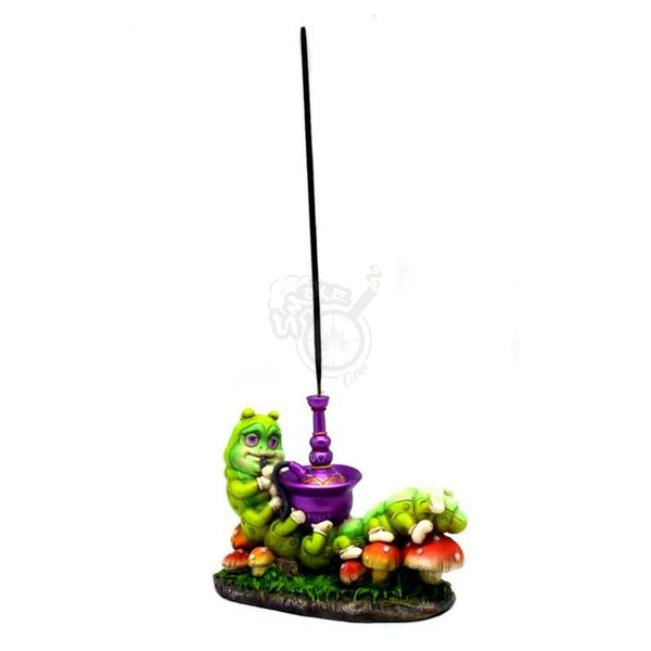4 x 5" Caterpillar Smoking Hookah Incense Burner - SmokeTime