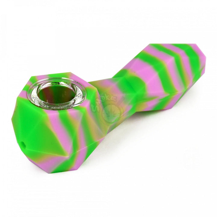 4.25" Faceted Hand Pipe - SmokeTime