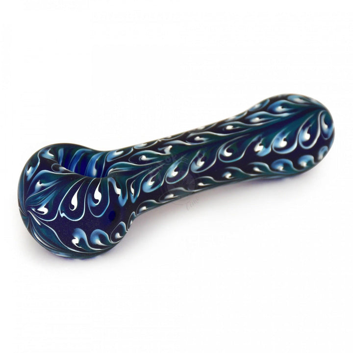 4.5" Frosted Paisley Hand Pipe - SmokeTime