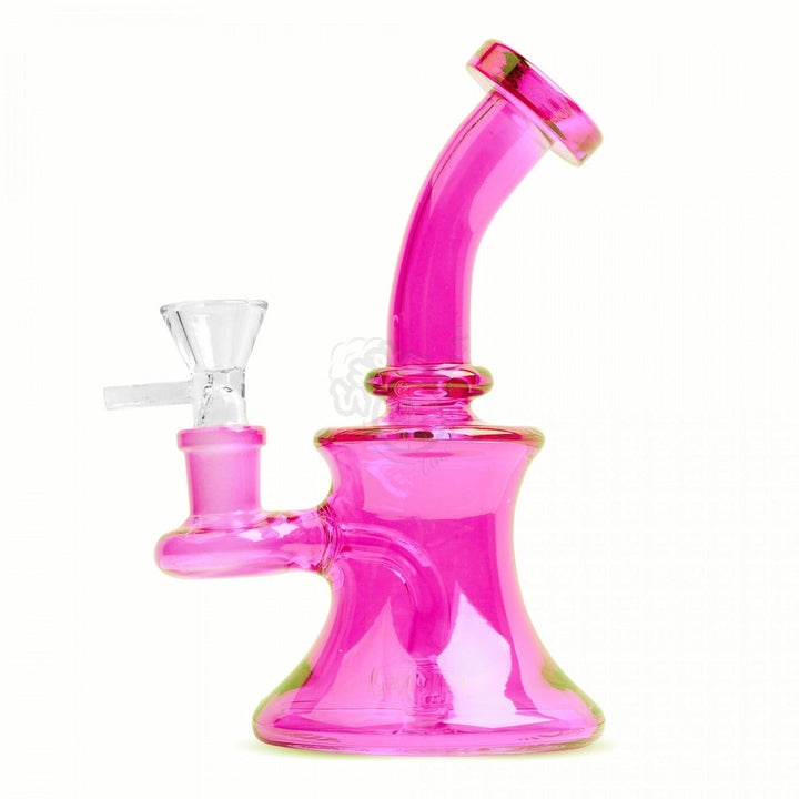 5" Day Glow Bubbler - SmokeTime