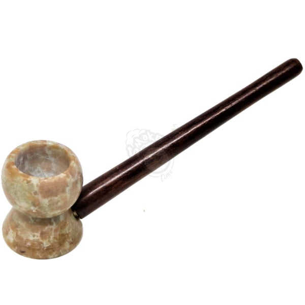 5 Inch Stone Hand Pipe (K257) - SmokeTime