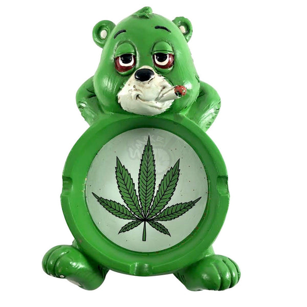 6" x 3.5" Stoned Bear Ashtray - SmokeTime