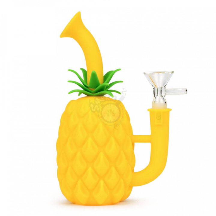 7" Silicone Pineapple Water Pipe (TS136) - SmokeTime