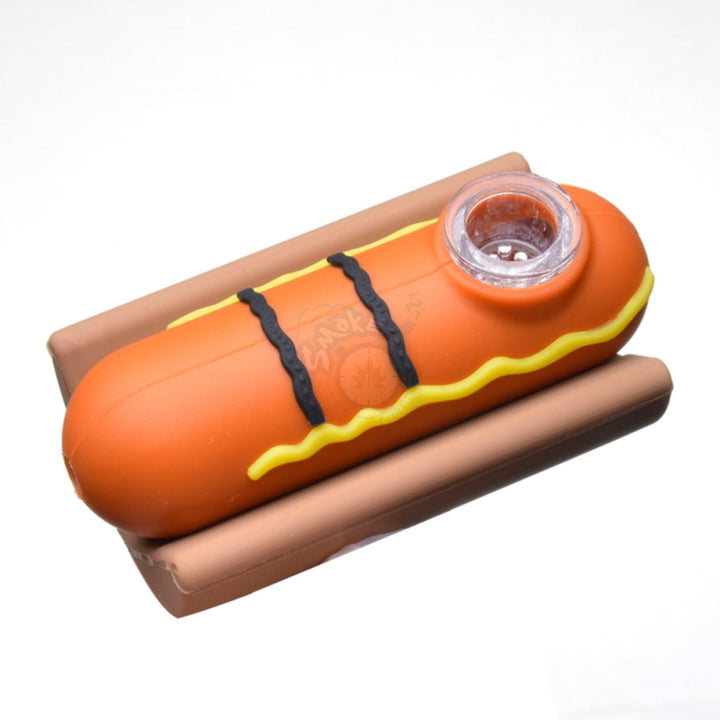 8CM Hot-Dog Silicone Pipe (SRS-638) - SmokeTime