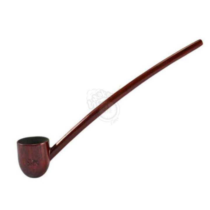 9" Deep Bowl Churchwarden Rosewood Shire Pipe (PP317) - SmokeTime