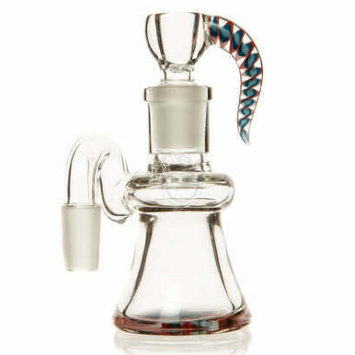Arsenal Glass 4.5" Dry Ashcatcher & Bowl Piece - SmokeTime