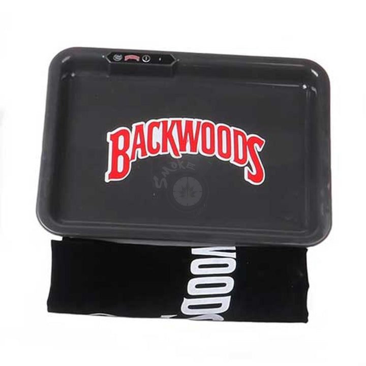 Backwoods or Cookies LED Glowing Trays W/ Electronic Scale - SmokeTime