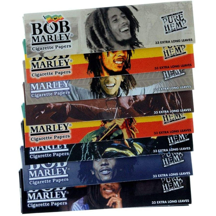 Bob Marley 1 1/4" Rolling Papers Organic Hemp - SmokeTime