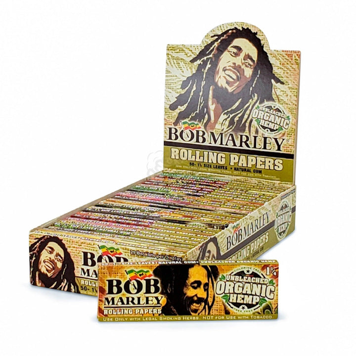 Bob Marley 1 1/4" Rolling Papers Organic Hemp - SmokeTime