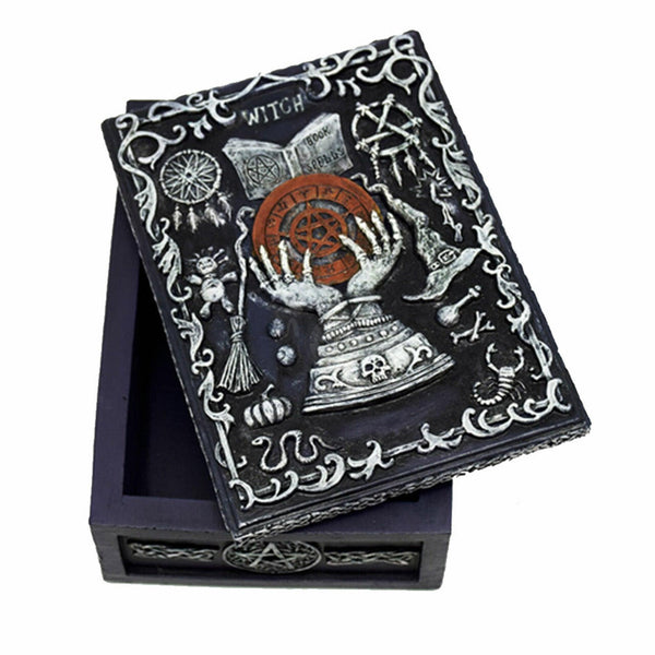 Book of Spells Tarot Storage/ Stash Box - SmokeTime
