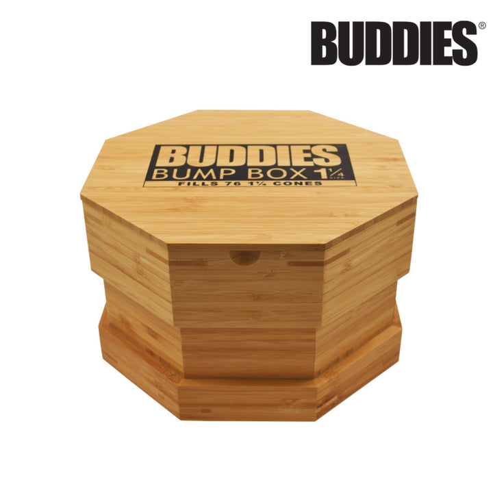 Buddies Wood Bump Box 1 1/4 Size - SmokeTime
