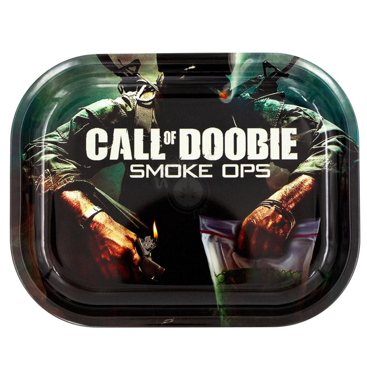 Call Of Doobie Metal Tray- Small - SmokeTime