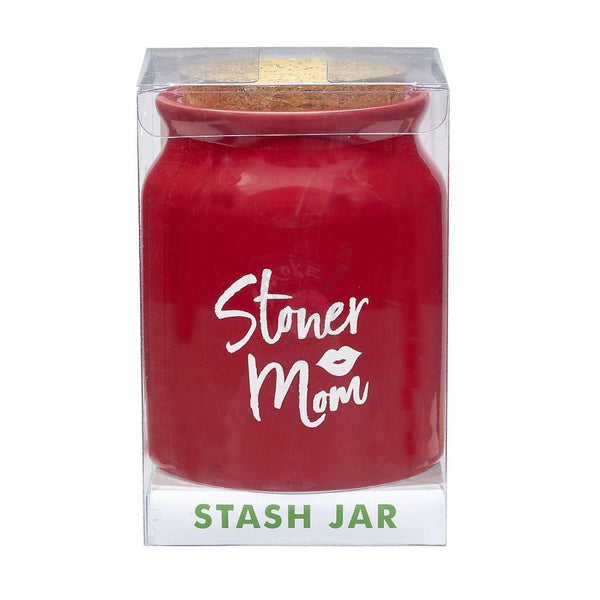 Ceramic Storage Jar - Stoner Mom - SmokeTime