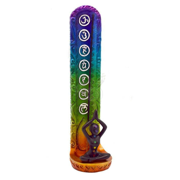 Chakra Coloured Incense Burner by Fantasy Gifts (IB-2838) - SmokeTime