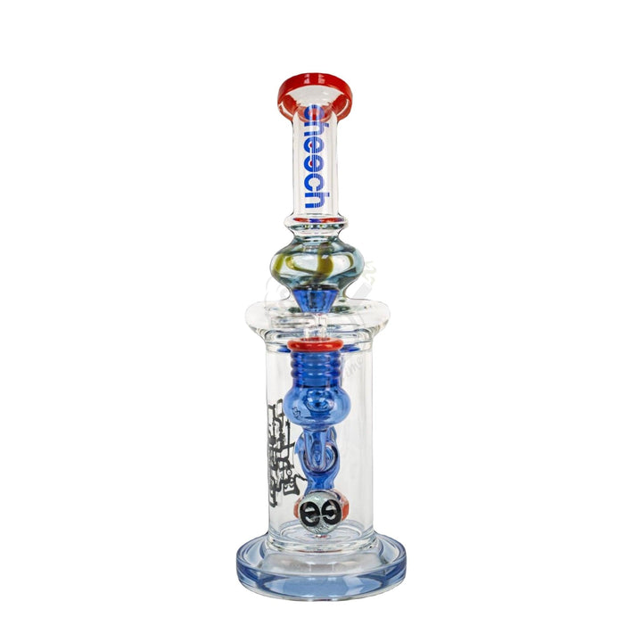 Cheech 11" Recycler With Marble - SmokeTime