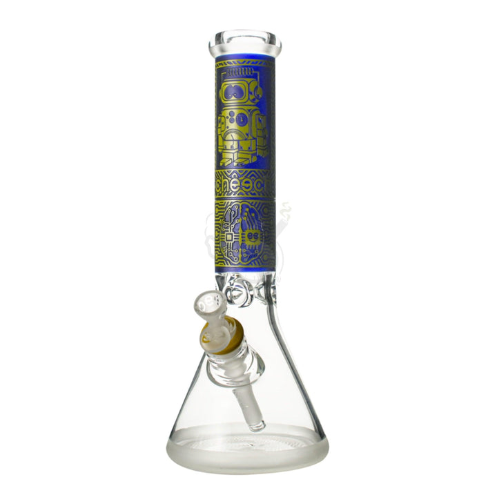 Cheech 13" Robot Sandblast Beaker - SmokeTime