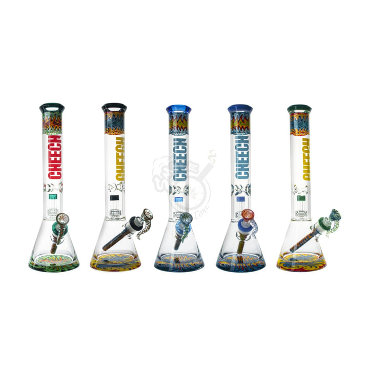 Cheech 16" Showerhead 12MM Base Beaker (CA-056) - SmokeTime