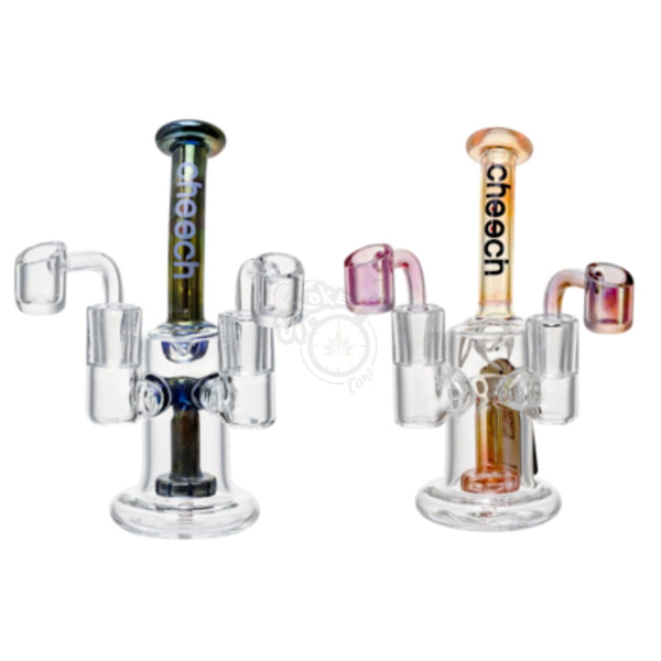 CHEECH 6 Inch Double Joint Rig (CH-126) - SmokeTime
