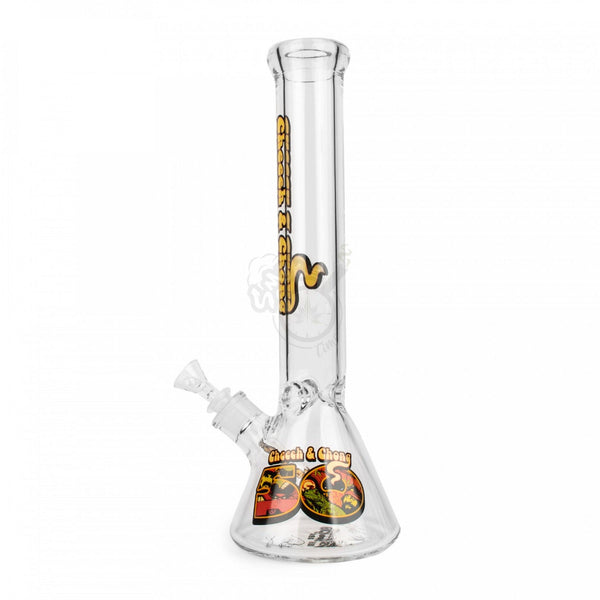 Cheech & Chong Glass 15" Beaker 50th Anniversary (CC145) - SmokeTime