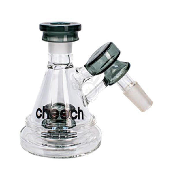 Cheech Glass Ashcatcher Showerhead Perc (CH-ASH-003) - SmokeTime