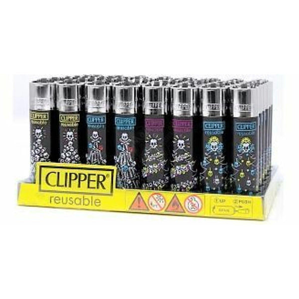 Clipper Christmas Skull Series Lighters - SmokeTime
