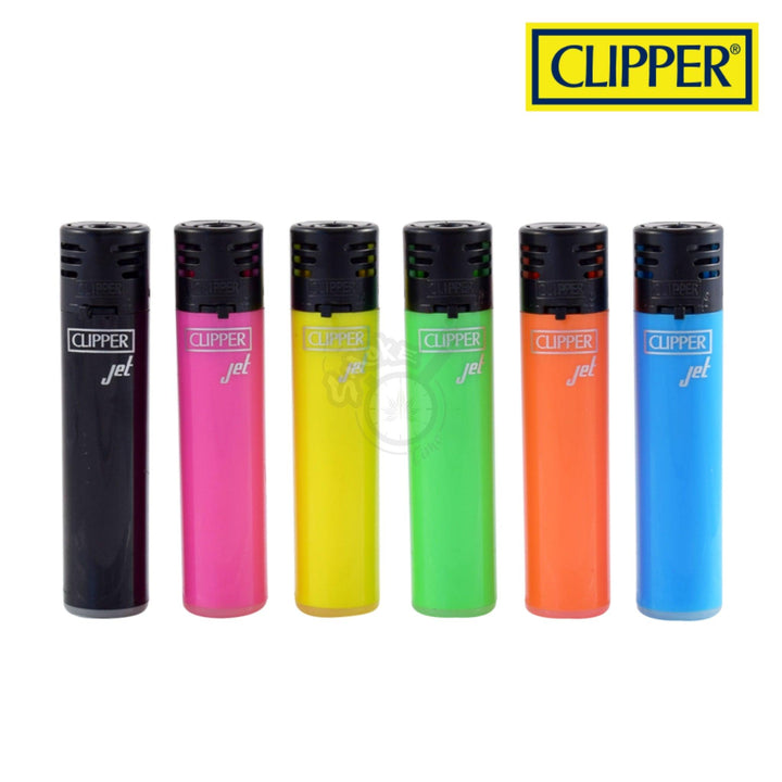 Clipper Fluorescent Jet Flame Lighters - SmokeTime