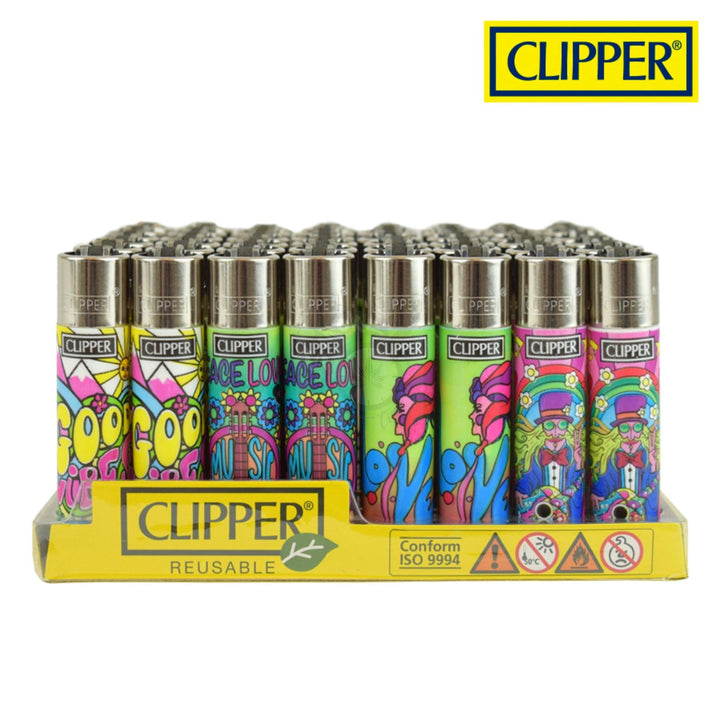 Clipper Hippie Lighters #6 - SmokeTime