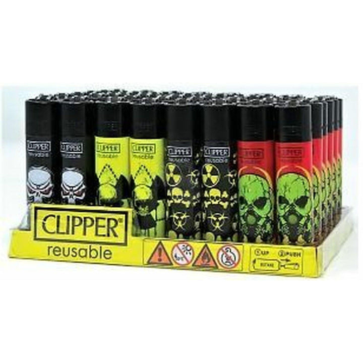 Clipper Skull 13 Lighters - SmokeTime