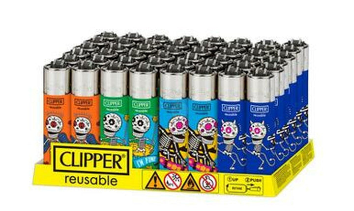 Clipper Skulls Lighters - SmokeTime