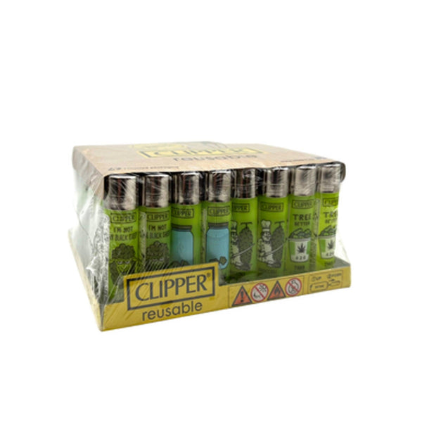 Clipper Think Green Series Lighters - SmokeTime