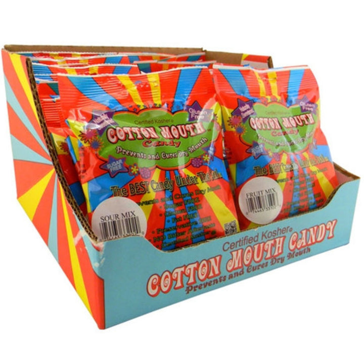 Cotton Mouth Candy - Available in Fruit Mix or Sour Mix - 30 per Pack - SmokeTime